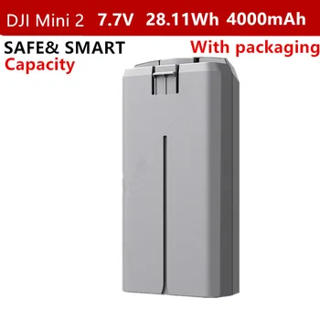 1-4Pack Original DJI Mavic Mini 2 Intelligente Flug Batterie, 4000mAh Ersatz LiPo Batterien für DJI Mini 2 Drone,
