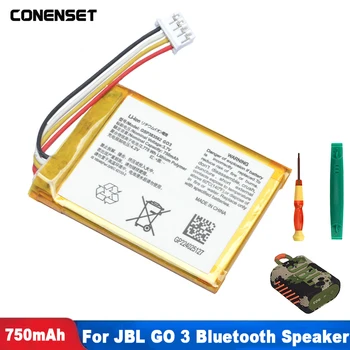 3,7 В 750 мАч GSP383562 Сменный Аккумулятор Для JBL Go 3 324054 1ICP4/41/55 Bluetooth Динамик Бесплатные Инструменты