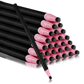 36 Шт фарфоровых маркеров для стекла, механический восковой карандаш, мелки для разметки (черные)