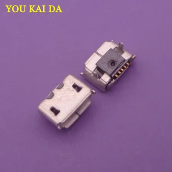 50 шт./лот порт зарядки micro mini usb разъем jack socket для blackberry 9100 9105 9860 9850 9670 сменный разъем док-станции 5 pin