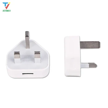500 шт./лот Белый для iphone X 8 UK Plug USB зарядное устройство переменного тока настенное зарядное устройство USB адаптер питания зарядное устройство для iPhone 7 6 5 оптом дешево