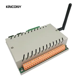 KC868-H8B Модуль Автоматизации Умного Дома Контроллер Ethernet RJ45/WiFi/RS232 Узел Коммутационной Системы-Красный MQTT HTTP TCP Relay Domoticz
