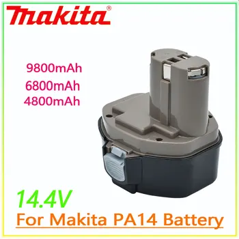 Makita 14.4V 4800mAh 9800 mAh NI-CD Аккумулятор для электроинструмента Makita PA14 1422,1420 192600-1 6281D 6280D Аккумулятор для инструмента