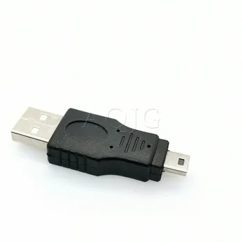 Mini USB 5pin Штекер к USB2.0 Штекер OTG Конвертер данных Разъем адаптера ПК Ноутбук Камера Конвертер для мобильного телефона USB 1.1 2.0
