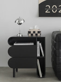 Nordic Sense Прикроватный столик в скандинавском стиле, спальня, современный простой прикроватный шкаф для хранения вещей, шкафчик-буфет