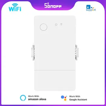 SONOFF POW Origin 16A Wifi Smart Power Meter Switch с монитором питания Поддержка Alexa Google Home (обновленная версия POWR2)