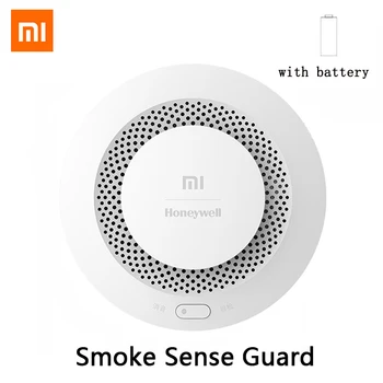 Xiaomi Smoke Sense Guard, детектор дыма и газов, датчик Honeywell, звуковая и визуальная пожарная сигнализация От MIjia APP Remote Control