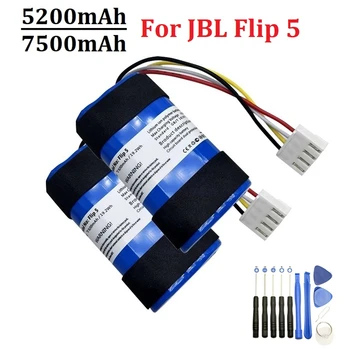 Аккумулятор 5200 /7500mah Для SUN-INTE-152 1INR19/66-2 Для JBL Flip 5 Сменный Аккумулятор для динамика Для JBL Flip 5 Аккумуляторы Flip5