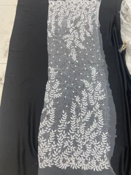 Африка Морден, Вышитая Тюлевая сетка, Роскошное Французское Кружевное платье с 3D цветочной сеткой, Вечернее Свадебное платье