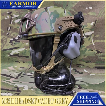 Гарнитура EARMOR M32H Hunting Tactics Адаптер для руководства RAC Шумоподавление шлем авиационной связи наушники с микрофоном