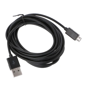 Зарядный кабель 2,83 м USB 2.0 Type A от мужчины к Micro USB, кабель для зарядки Samsung Xiaomi, мобильный ноутбук PS4