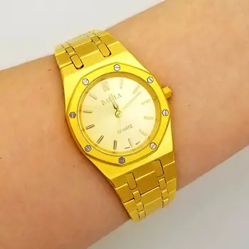 Золотые мужские часы, золотые наручные часы, японский кварцевый механизм, инкрустированный бриллиантами, для темперамента парня, мужа, мужские часы