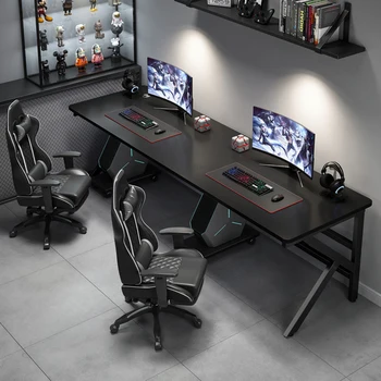 Компьютерный стол Nordic Manmade Board для офисной мебели, столы для киберспорта, легкая роскошь, простота, настольный компьютерный стол