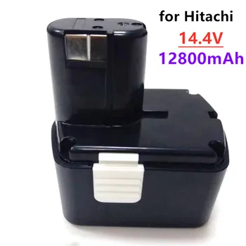 Новый Перезаряжаемый Электроинструмент для Hitachi 14,4 V 12800 mAh Аккумулятор NI-CD для DS14DVF3 EB1414S EB1412S EB1414 EB1414L CJ14DL DH14D