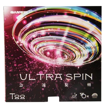Оригинальная Резина Для Настольного Тенниса SANWEI T88 Ultra Spin, Полужипкая Петля Управления, Резина для Пинг-Понга с Губкой Высокой Эластичности