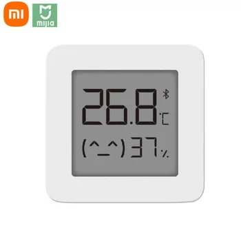 Оригинальный XIAOMI Mijia Bluetooth-совместимый Термометр 2 Беспроводных Умных Электрических Цифровых Гигрометра, Термометр Для Работы с приложением Mijia