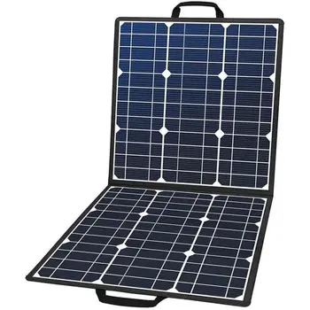 Портативная солнечная панель мощностью 100 Вт 18 В, складное солнечное зарядное устройство с выходом 5 В USB 18 В постоянного тока, совместимое с портативным генератором