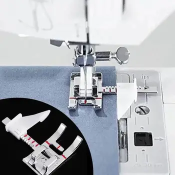 Регулируемая прижимная лапка для швейной машины с направляющей - подходит для всех высококачественных швейных ножек с низким хвостовиком
