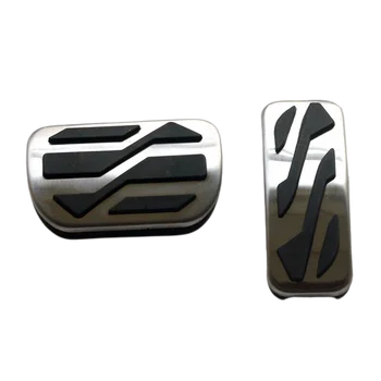 Совершенно новая 2шт алюминиевая педаль акселератора Тормозная колодка Автоматическая для Ford Mondeo 2014-2021