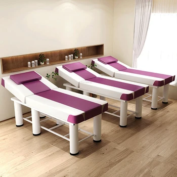Современные Простые складные массажные столы для салона красоты из кованого железа Косметическая кровать Nordic Home Многофункциональная массажная кровать для татуировки