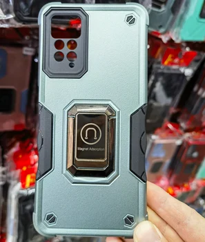 Устойчивый к падению Прочный чехол для Xiaomi Redmi Note 11 Pro Note 11S Armor, устойчивый к падению автомобильный магнитный чехол