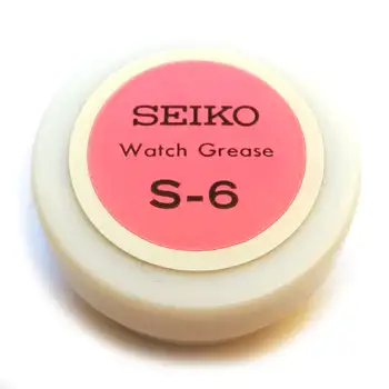Часовая смазка Seiko S-6 для механизма с автоматическим заводом, нажимных рычагов 10 г