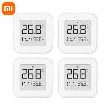 Электронный термометр-гигрометр Xiaomi Mi, высокоточный цифровой датчик, беспроводной, совместимый с Bluetooth, работает с Mi Smart Home