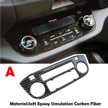 Для Kia Sportage 2010-2017, аксессуары для стайлинга автомобилей, внутренняя панель ручки переменного тока, украшение рычага переключения передач, отделка крышки, наклейки