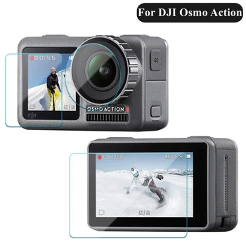 Закаленное стекло для экшн-камеры DJI Osmo Протектор экрана Защита объектива Защитная стеклянная пленка для экшн-аксессуаров Dji Osmo