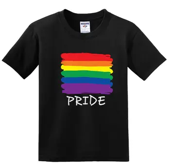 Новинка 2019 года, футболка с коротким рукавом, новинка! Футболки с радужным флагом Гей-прайда, гей-лесбиянок, ЛГБТ-прайда, черная мужская футболка