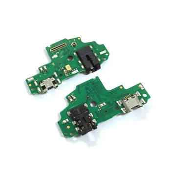 Плата для зарядки USB-порта для Huawei P Smart 2018 / Enjoy 7S, запчасти для гибкого кабеля, порт USB-док-станции для зарядки