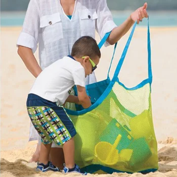 Пляжные сумки для маленьких мам, большие размеры, женские детские сетчатые сумки, сумки-мессенджеры, сумки для хранения игрушек, инструментов, сумка-тоут, детская сумка через плечо