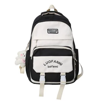 Школьные сумки для девочек, милый студенческий рюкзак, женская нейлоновая сумка для книг, корейский рюкзак